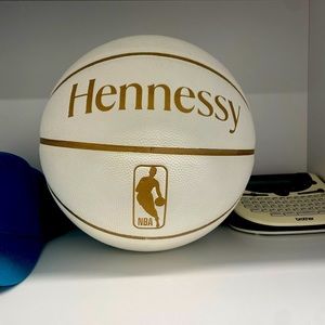 White Hennessy display basketball (Price is negotiable)